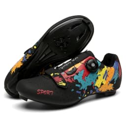 2023 MTB Cycling Shoes Men Mountain Footwear Racing Road Bicycle Flat Clit Sneaker Cleat Women Dirt Speed Route Bike Biking Spd