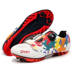 2023 MTB Cycling Shoes Men Mountain Footwear Racing Road Bicycle Flat Clit Sneaker Cleat Women Dirt Speed Route Bike Biking Spd