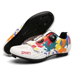 2023 MTB Cycling Shoes Men Mountain Footwear Racing Road Bicycle Flat Clit Sneaker Cleat Women Dirt Speed Route Bike Biking Spd