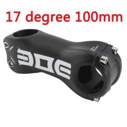 Newest Road Mountain Bike UD Full Carbon Fibre Stem Carbon Bicycle Stem 6&17 Angle Degrees MTB Parts 31.8*80-130mm