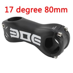 Newest Road Mountain Bike UD Full Carbon Fibre Stem Carbon Bicycle Stem 6&17 Angle Degrees MTB Parts 31.8*80-130mm