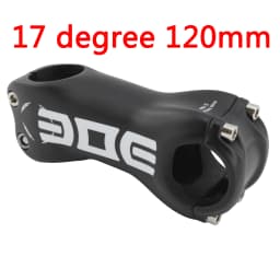Newest Road Mountain Bike UD Full Carbon Fibre Stem Carbon Bicycle Stem 6&17 Angle Degrees MTB Parts 31.8*80-130mm
