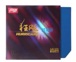 DHS-Hurricane 3 NEO Provincial Table Tennis Rubber, Professional Tacky Ping Pong Rubber, Blue Orange Sponge