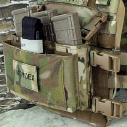 KRYDEX Spiritus Style Tactical MK3 MK4 Micro Fight Chassis Front Panel For Chest Rig JPC LV119 Plate Carrier Vest Accessories