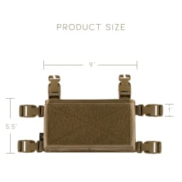 KRYDEX Spiritus Style Tactical MK3 MK4 Micro Fight Chassis Front Panel For Chest Rig JPC LV119 Plate Carrier Vest Accessories