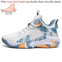 Summer Men Breathable Mesh Basketball Shoes High Top Sneakers Training Sport Shoes Big Size 47 48 Dropshipping