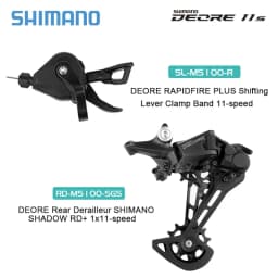 Shimano Deore M5100 Groupset CS-M5100 42T 51T K7 11Speed SL Shift Lever RD Derailleur KMC X11HG601 Chain 11V MTB Bike Groupset
