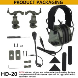 GEN 5 Tactical Headset Militar Hunting Shooting Noise Cancelling Headphones for FAST Helmet OPS Wendy Sport Arc Headset