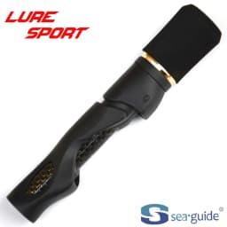 SEAGUIDE 2pcs SCXSS16 17 Spinning Reel Seat LN Nut Carbon Tube EVA Cap Rod Building Component Reel Seat Repair DIY Accessory