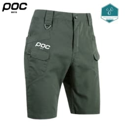 Moto POC Cycling Mountain Bike Shorts Men Downhill MTB Bicycle Motocross Fishing Summer Waterproof Short Pants Quick Dry Black
