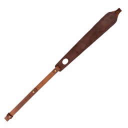 Tourbon Vintage Leather Ammo Holder Rifle Sling Adjustable Gun Shoulder Strap Cartridge Holder with Swivels Hunting Accessories