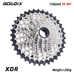 GOLDIX 12s road xdr cassette 10-28T 10-33T 10-36t k7 steel cnc lightweight gear for electronic shifting r9270 r8170 red