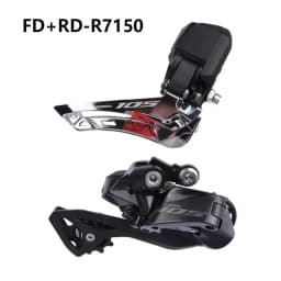 SHIMANO 105 R7100 Di2 Series R7150 Front Derailleur/Rear Derailleur 2x12s FD/RD-R7150 For R7170 Groupset Road Bike Original