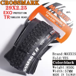 MAXXIS CROSSMARK II Tires Designed For Speed, Revised For Control Open-Side Knob Design For Versatile Ccornering 26/27.5/29 In