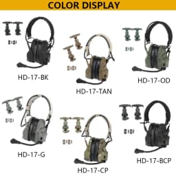 GEN 6 Tactical Headset Hunting Shooting Noise Reduction Headset for OPS Core ARC and Wendy Sport Helmet Head Mounted 2 in 1