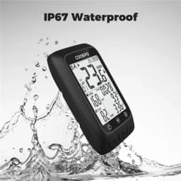 Coospo BC107 Bike Computer GPS Wireless Bicycle Odometer Speedometer 2.4inch Bluetooth5.0 ANT+ Waterproof GPS+BDS Cycle Computer