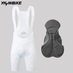 Ykywbike Cycling Bib Shorts Men Outdoor Wear Bike Cycling 6H Cycling Padded Riding Bib Tights Bicycle Bib Shorts 턱받이 반바지