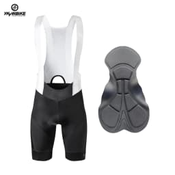 Ykywbike Cycling Bib Shorts Men Outdoor Wear Bike Cycling 6H Cycling Padded Riding Bib Tights Bicycle Bib Shorts 턱받이 반바지