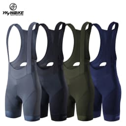 Ykywbike Cycling Bib Shorts Men Outdoor Wear Bike Cycling 6H Cycling Padded Riding Bib Tights Bicycle Bib Shorts 턱받이 반바지