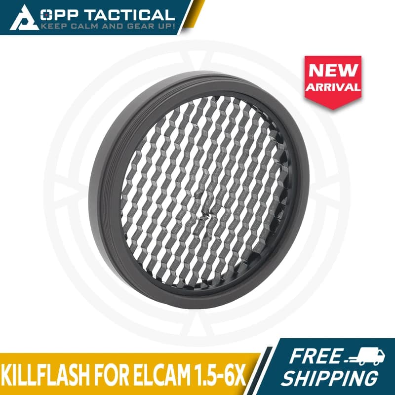 Aluminum Material CNC TECH Killflash Anti-Reflection Device for Elcan 1.5x/6x Optical Sight