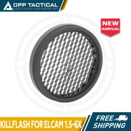 Aluminum Material CNC TECH Killflash Anti-Reflection Device for Elcan 1.5x/6x Optical Sight