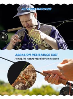 Warknife Fishing Line 1500M 8 Strands Braided Fishing Line Multifilament 6 -300LB Japan Multicolor Carp Fishing Braided PE Wire