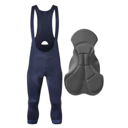 Ykywbike 3/4 Cycling Bib Shorts Men 6 Hours Ride Padded Shorts Pro Road Bicycle Tights Pants Mtb Bib Bike Short
