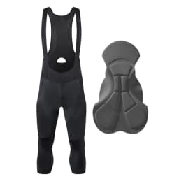 Ykywbike 3/4 Cycling Bib Shorts Men 6 Hours Ride Padded Shorts Pro Road Bicycle Tights Pants Mtb Bib Bike Short
