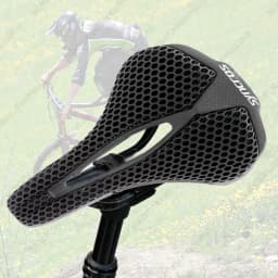 SYNCROS Bicycle Saddle Waterproof Material TPU 3D Printing Comfortable Breathable MTB Road Bike Cycling Seat Carbon Saddle