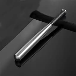 21inch Iron Baseball Bat Thicken Outdoor Self-defense Stick Softball Training Accessory Alloy Steel Durable Baseball Stick