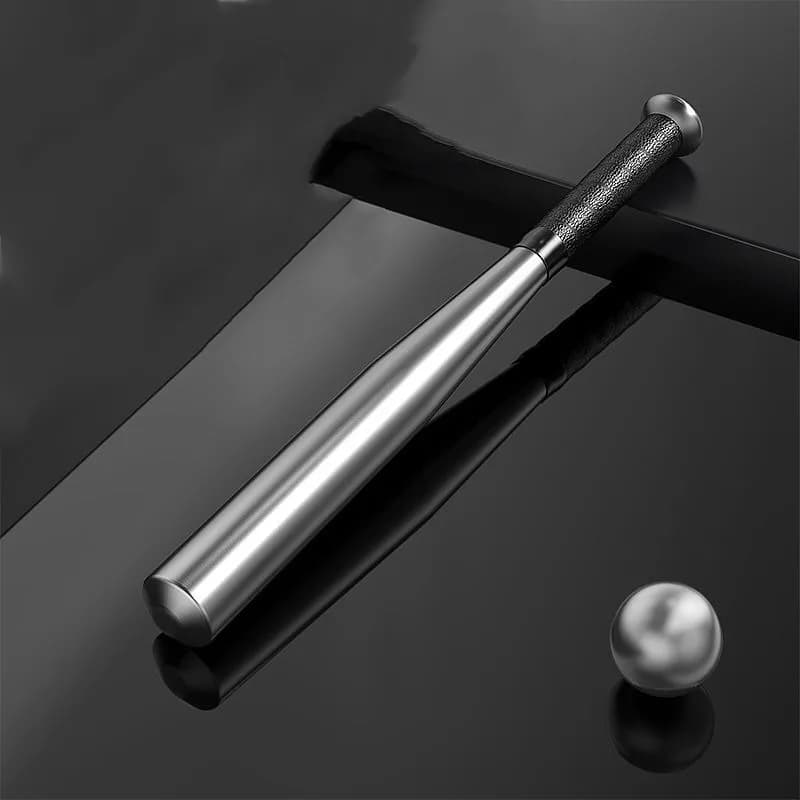 21inch Iron Baseball Bat Thicken Outdoor Self-defense Stick Softball Training Accessory Alloy Steel Durable Baseball Stick
