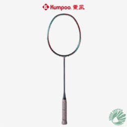 New Kumpoo Taiji II Badminton Racket Super Lightweight All-carbon Fiber Badminton Racquet with Gift