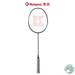 New Kumpoo Taiji II Badminton Racket Super Lightweight All-carbon Fiber Badminton Racquet with Gift