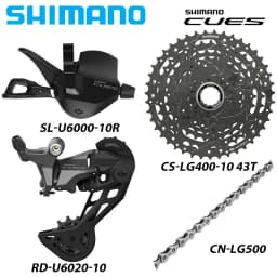 SHIMANO DEORE M4100 M5120 Cues U6000 1x10 Speed Groupset MTB Mountain Bike SL-M4100 Shift Lever Rear Dearilleur Cassette Chain