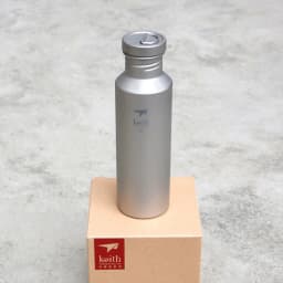 Keith Titanium Sports Bottle Non-toxic Bacteriostatic Flatware Outdoor Camping Hiking Travel Tableware Bottle Single Wall 700ml