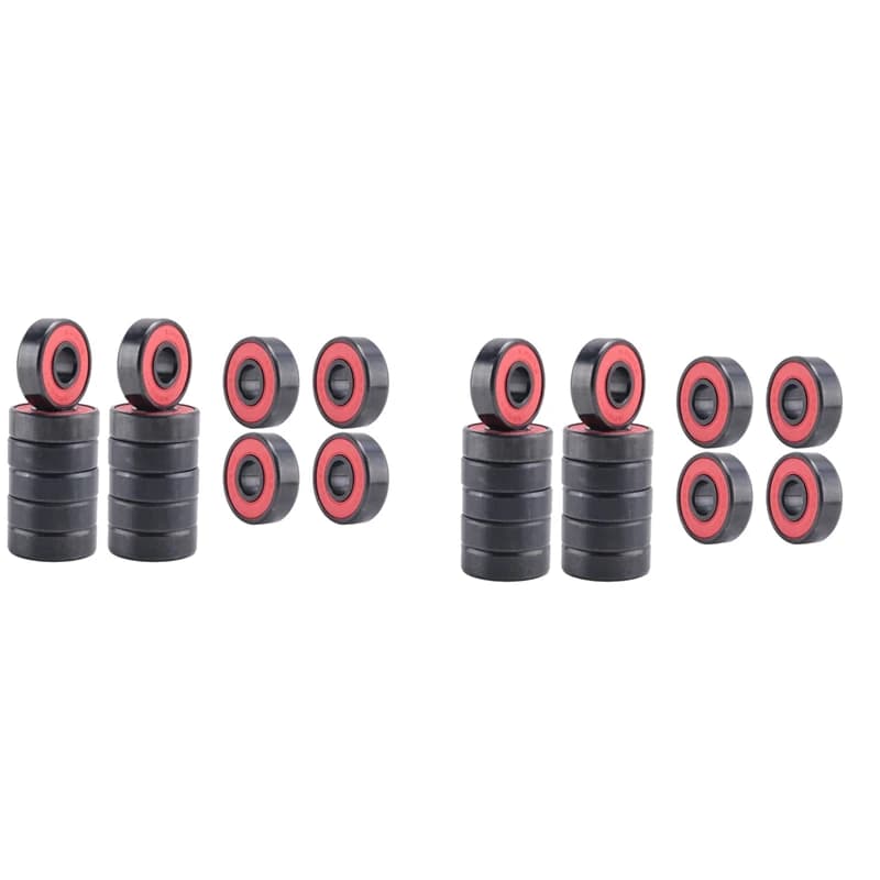 32 Pcs Ceramic Bearings High Speed Wear Resistant For Skate Skateboard Wheel