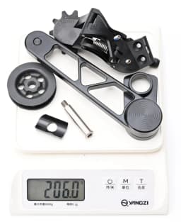 Acrz For Brompton Folding Bicycle 7-Speed Shifting System Suitable For A/C/P/T Line Aluminum Alloy CNC Transmission Kit 206g
