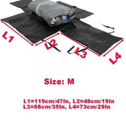 Inflatable Boat Storage Bag PVC Boat Carrying Bag Kayak Folding Storage PVC Inflatable Boat Foldable Storage Bag for Car