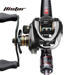 HASIDA Archangel Rod Combo Organic Whole Handle Ultra Grade High Carbon Fuji K SIC Guide Fishing Pole & Spin Baitcast Wheel Set