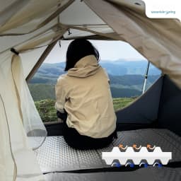 Mountain Spring Ying99/Y99 Ultralight Egg Nest Foldable Moisture‑Barrier Camping Mat Portable Egg‑Crate Foam Pad Backpacking