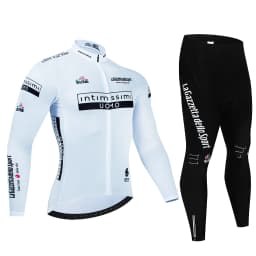 Tour De Italy D'ITALIA Cycling Jersey Set Premium Anti-UV Long Sleeve Downhill Cycling Suit Autumn Quick-Dry Pro Racing Uniform