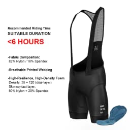 INBIKE Men's MTB Cycling Bib Shorts Bike Riding Pants Man Professional Bicycle Shorts for Men Road Bike Mountain Cycling Clothes