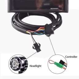 JRAHK 36V-72V 400W-600W E-Bike Controller Kit Electric Scooter BLDC Controller With LCD Display for Accessories