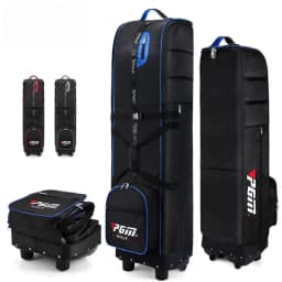 Golf Aviation Bag Foldable with Tugboat Aircraft Consignment Bag with Complimentary Dust Storage Bags HKB009