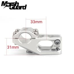 MORSH GUARD BMX Bike Stem 22.2mm Aluminium Alloy MTB Mountain Road Bike Handlebar Stem 28.6mm Fork Kids Bicycle Climbing Action