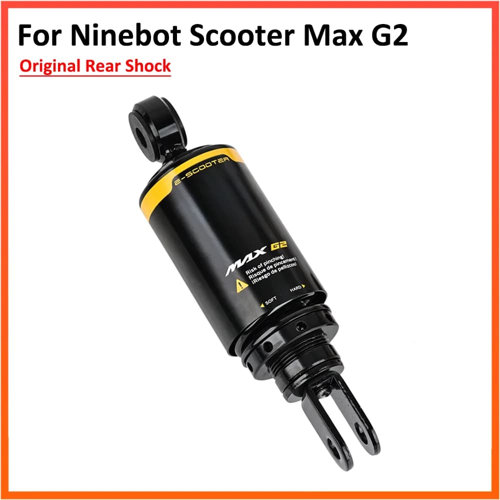 Original Rear Shock Absorber For Ninebot Max G2 Electric Scooter G65 KickScooter Air Suspension Shock Cycling Parts