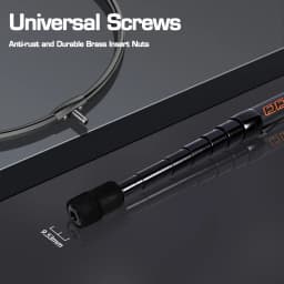 MIFINE MURROW Telescopic Fishing Net Rod 2M-3M Carbon Ultra Light Portable Landing Net Pole for Ponds Lakes Sea Accessories