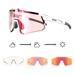 INBIKE Photochromic Cycling Sunglasses Professional Road Bike Riding Glasses for Men Bicycle Windproof Sand Goggles Bike Eyewear