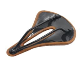 Bike saddle Carbon Saddle MTB/Road 143/155MM Super Light Leather Carbon Cushions Carbon Rails Bicycle Seat bike seat parts