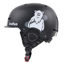 Kufun Ski Helmet Snowboard Winter Sports Cycling Snow Men Women Children Kids Warm Shark Pink Cat Deer White Blue 4-12 Years Old